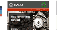 Desktop Screenshot of monarchmetal.ca